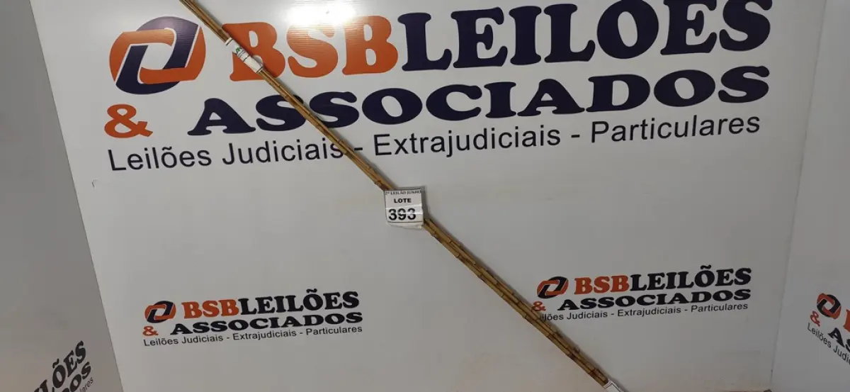 05 VARAS DE BAMBU. (NO ESTADO) ATENÇÃO! FAZER A VISITAÇÃO ANTES DE ARREMATAR, NÃO SABEMOS SE FUNCIONA, LEILÃO NÃO TEM GARANTIA E NEM DEVOLUÇÃO, SUJEITO A POSSÍVEIS AVARIAS VISÍVEIS/OCULTAS E/OU AUSÊNCIA DE COMPONENTES.