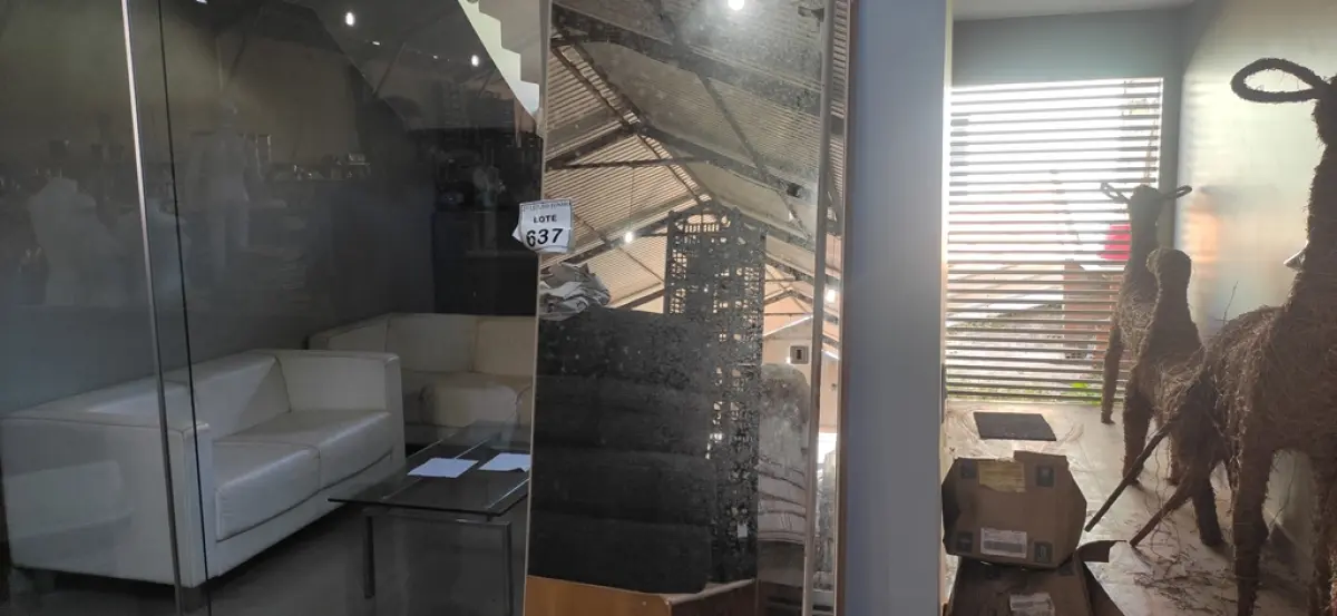 02 ESPELHOS DE GUARDA ROUPAS.  (NO ESTADO) ATENÇÃO! FAZER A VISITAÇÃO ANTES DE ARREMATAR, NÃO SABEMOS SE FUNCIONA, LEILÃO NÃO TEM GARANTIA E NEM DEVOLUÇÃO, SUJEITO A POSSÍVEIS AVARIAS VISÍVEIS/OCULTAS E/OU AUSÊNCIA DE COMPONENTES.
