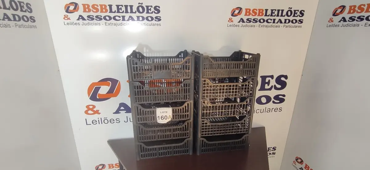 10 CESTAS ORGANIZADORAS. (NO ESTADO) ATENÇÃO! FAZER A VISITAÇÃO ANTES DE ARREMATAR, NÃO SABEMOS SE FUNCIONA, LEILÃO NÃO TEM GARANTIA E NEM DEVOLUÇÃO, SUJEITO A POSSÍVEIS AVARIAS VISÍVEIS/OCULTAS E/OU AUSÊNCIA DE COMPONENTES.