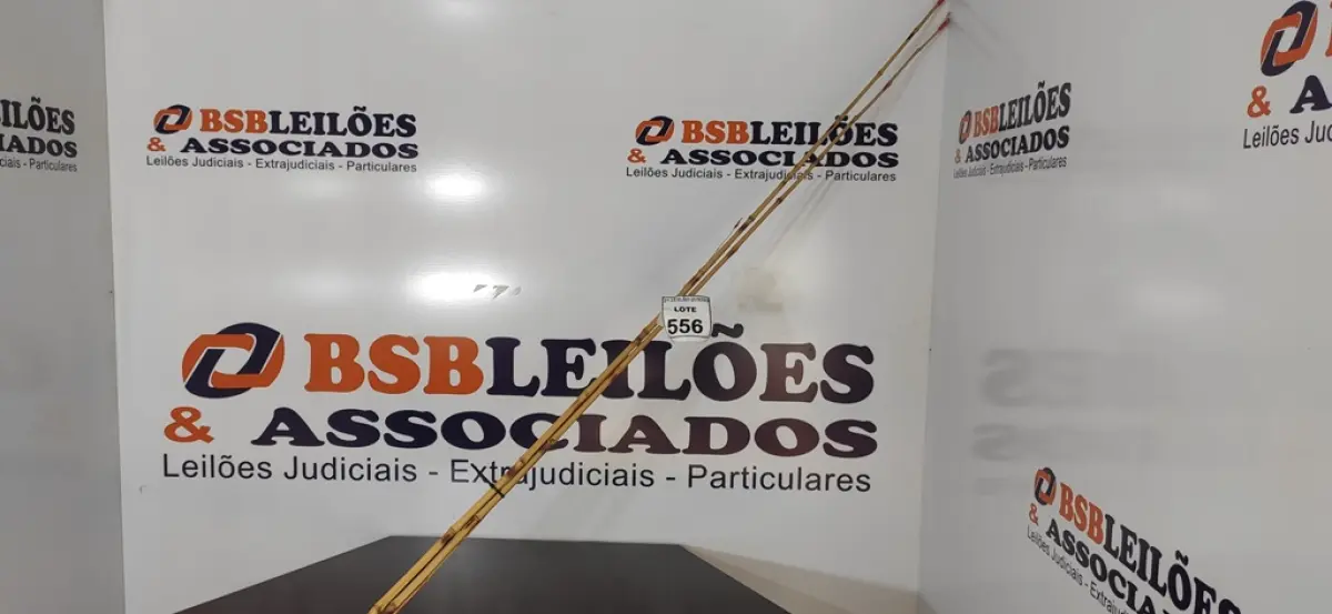 05 VARAS DE BAMBU. (NO ESTADO) ATENÇÃO! FAZER A VISITAÇÃO ANTES DE ARREMATAR, NÃO SABEMOS SE FUNCIONA, LEILÃO NÃO TEM GARANTIA E NEM DEVOLUÇÃO, SUJEITO A POSSÍVEIS AVARIAS VISÍVEIS/OCULTAS E/OU AUSÊNCIA DE COMPONENTES.