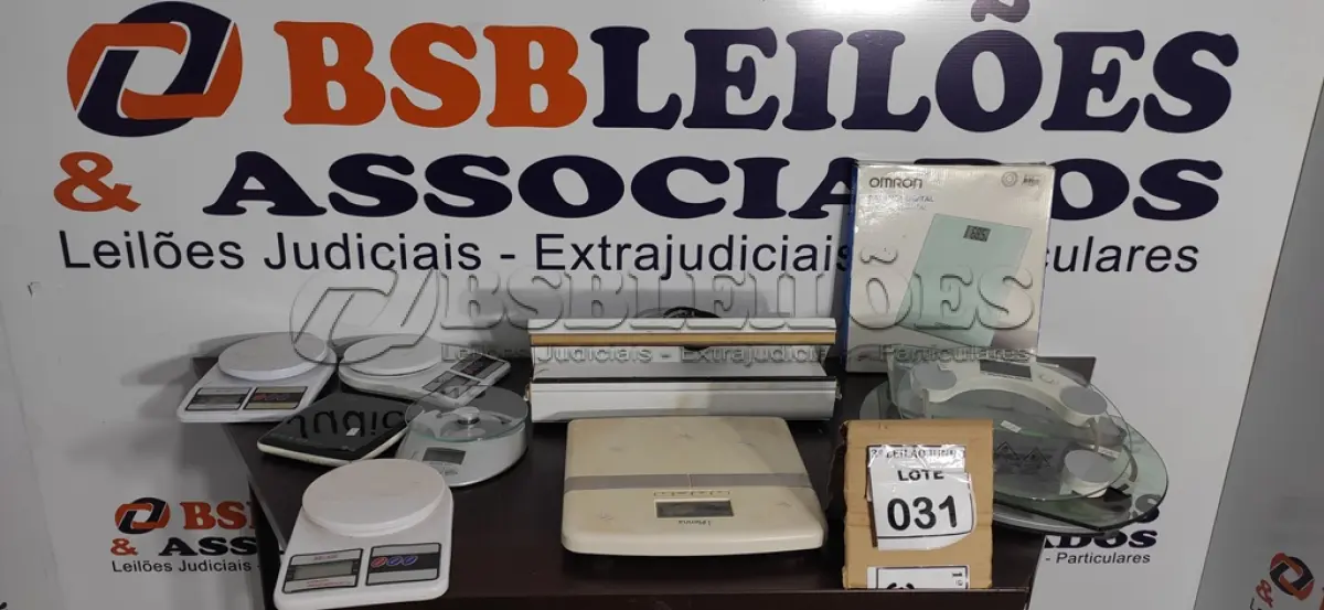 LOTE 031 - 10 BALANÇAS MARCAS E MODELOS DIVERSOS E 01 SELADORA ELÉTRICA. (NO ESTADO) ATENÇÃO! FAZER A VISITAÇÃO ANTES DE ARREMATAR, NÃO SABEMOS SE FUNCIONA. LEILÃO NÃO TEM GARANTIA E NEM DEVOLUÇÃO, SUJEITO A POSSÍVEIS AVARIAS VISÍVEIS/OCULTAS E/OU AUSÊNCIA DE COMPONENTES.