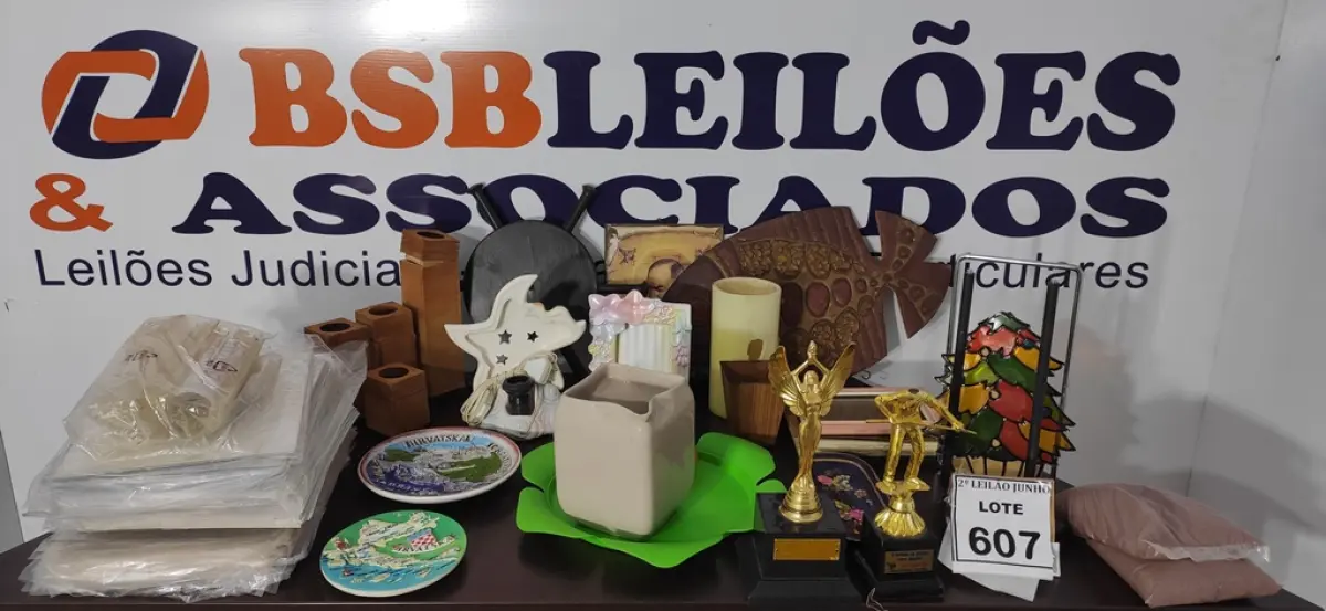 01 LOTE COM GRANDE QUANTIDADE DE MATERIAIS DECORATIVOS DIVERSOS.  (NO ESTADO) ATENÇÃO! FAZER A VISITAÇÃO ANTES DE ARREMATAR, NÃO SABEMOS SE FUNCIONA, LEILÃO NÃO TEM GARANTIA E NEM DEVOLUÇÃO, SUJEITO A POSSÍVEIS AVARIAS VISÍVEIS/OCULTAS E/OU AUSÊNCIA DE COMPONENTES.