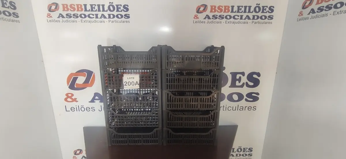 10 CESTAS ORGANIZADORAS. (NO ESTADO) ATENÇÃO! FAZER A VISITAÇÃO ANTES DE ARREMATAR, NÃO SABEMOS SE FUNCIONA, LEILÃO NÃO TEM GARANTIA E NEM DEVOLUÇÃO, SUJEITO A POSSÍVEIS AVARIAS VISÍVEIS/OCULTAS E/OU AUSÊNCIA DE COMPONENTES.