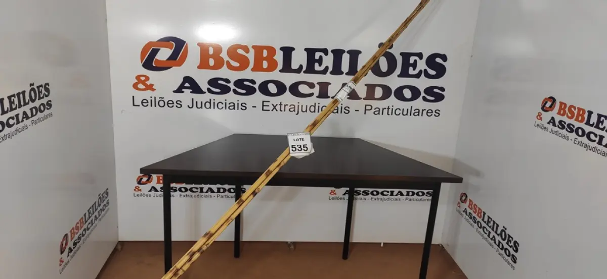 05 VARAS DE BAMBU. (NO ESTADO) ATENÇÃO! FAZER A VISITAÇÃO ANTES DE ARREMATAR, NÃO SABEMOS SE FUNCIONA, LEILÃO NÃO TEM GARANTIA E NEM DEVOLUÇÃO, SUJEITO A POSSÍVEIS AVARIAS VISÍVEIS/OCULTAS E/OU AUSÊNCIA DE COMPONENTES.