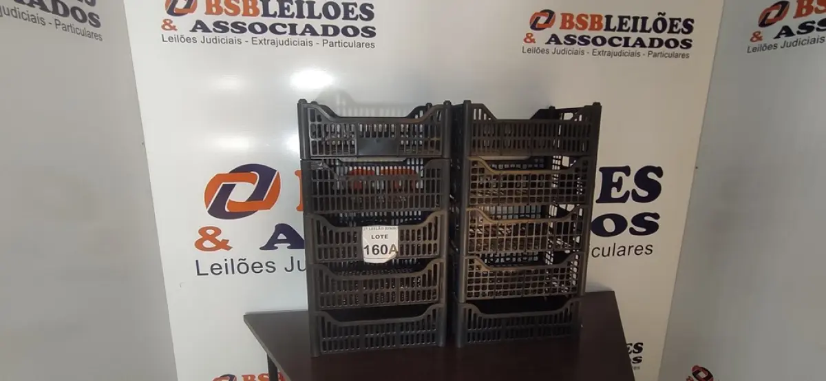 10 CESTAS ORGANIZADORAS. (NO ESTADO) ATENÇÃO! FAZER A VISITAÇÃO ANTES DE ARREMATAR, NÃO SABEMOS SE FUNCIONA, LEILÃO NÃO TEM GARANTIA E NEM DEVOLUÇÃO, SUJEITO A POSSÍVEIS AVARIAS VISÍVEIS/OCULTAS E/OU AUSÊNCIA DE COMPONENTES.