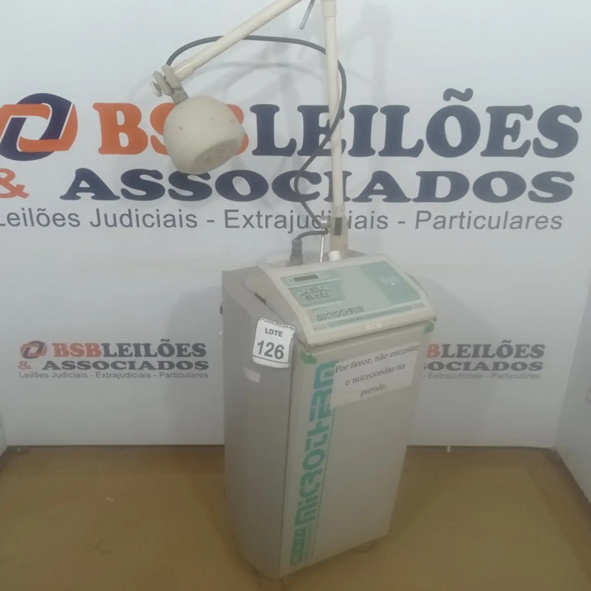 01 MICROTHERM. (NO ESTADO) ATENÇÃO! FAZER A VISITAÇÃO ANTES DE ARREMATAR, NÃO SABEMOS SE FUNCIONA, LEILÃO NÃO TEM GARANTIA E NEM DEVOLUÇÃO, SUJEITO A POSSÍVEIS AVARIAS VISÍVEIS/OCULTAS E/OU AUSÊNCIA DE COMPONENTES.