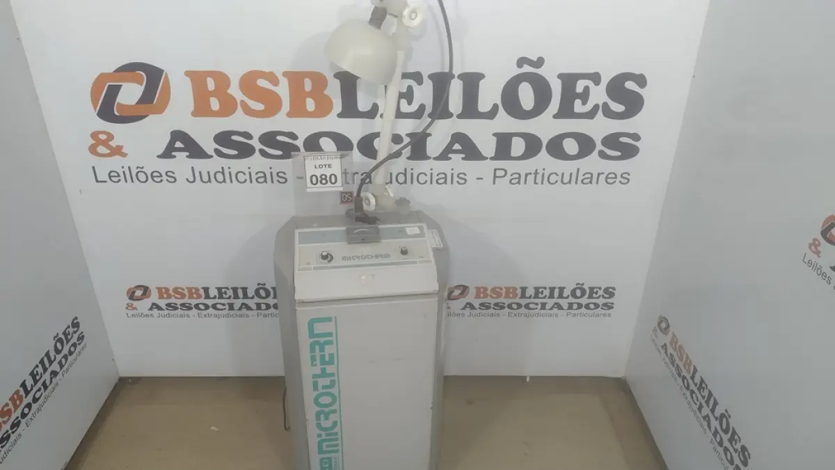 01 MICROTHERM. (NO ESTADO) ATENÇÃO! FAZER A VISITAÇÃO ANTES DE ARREMATAR, NÃO SABEMOS SE FUNCIONA, LEILÃO NÃO TEM GARANTIA E NEM DEVOLUÇÃO, SUJEITO A POSSÍVEIS AVARIAS VISÍVEIS/OCULTAS E/OU AUSÊNCIA DE COMPONENTES.