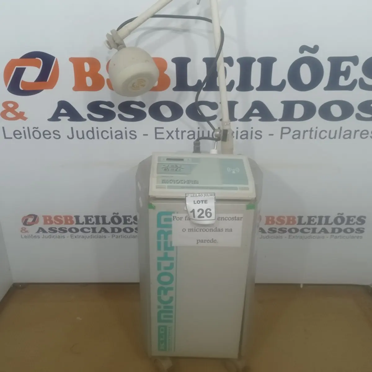 01 MICROTHERM. (NO ESTADO) ATENÇÃO! FAZER A VISITAÇÃO ANTES DE ARREMATAR, NÃO SABEMOS SE FUNCIONA, LEILÃO NÃO TEM GARANTIA E NEM DEVOLUÇÃO, SUJEITO A POSSÍVEIS AVARIAS VISÍVEIS/OCULTAS E/OU AUSÊNCIA DE COMPONENTES.
