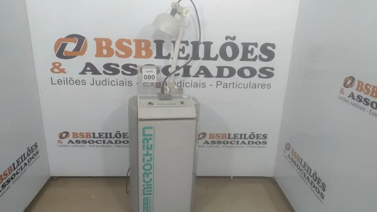 01 MICROTHERM. (NO ESTADO) ATENÇÃO! FAZER A VISITAÇÃO ANTES DE ARREMATAR, NÃO SABEMOS SE FUNCIONA, LEILÃO NÃO TEM GARANTIA E NEM DEVOLUÇÃO, SUJEITO A POSSÍVEIS AVARIAS VISÍVEIS/OCULTAS E/OU AUSÊNCIA DE COMPONENTES.
