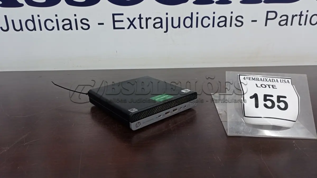 LOTE 155 - 01 HP ELITEDESK 705 G4 SEM MEMÓRIA, SEM HD E SEM FONTE. (NO ESTADO EM QUE SE ENCONTRA. SUJEITO A AVARIAS OCULTAS/VISÍVEIS.)  BD1048M