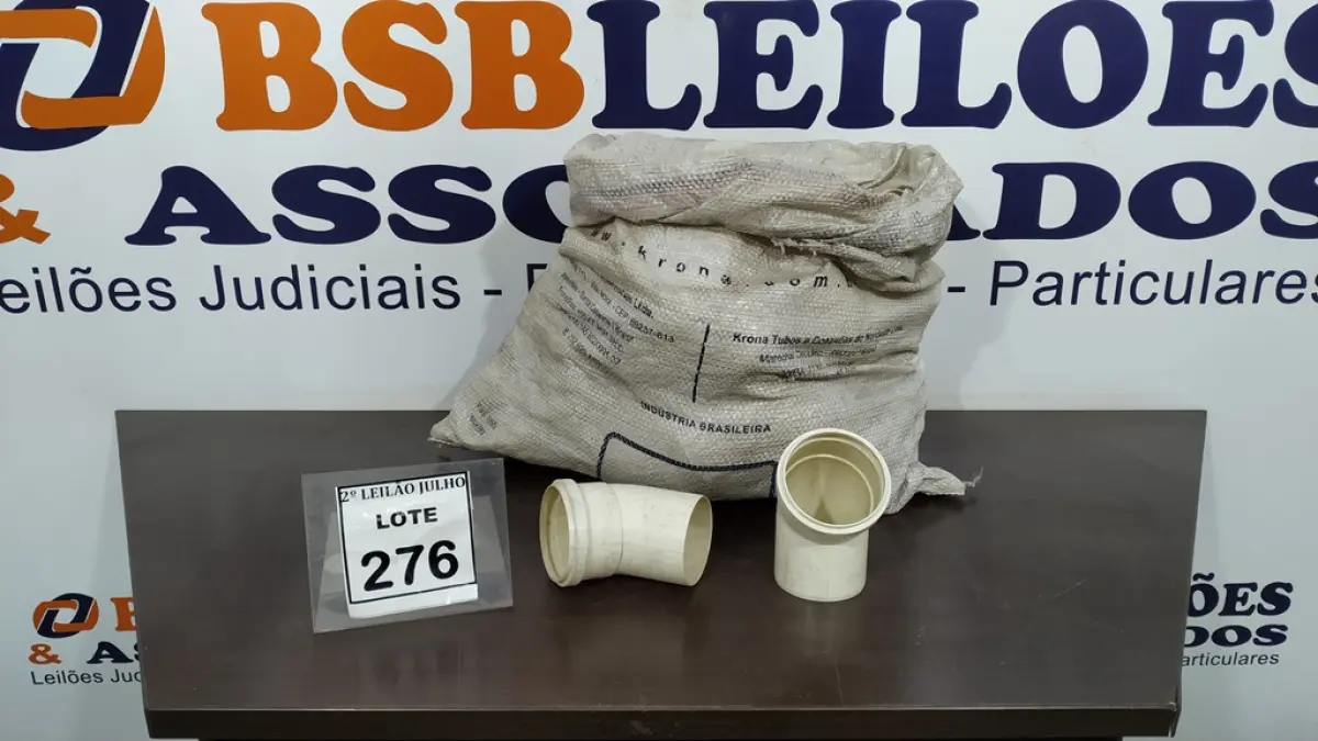 01 LOTE COM GRANDE QUANTIDADE DE JOELHOS DE MEDIDAS VARIADAS. (NO ESTADO) ATENÇÃO! FAZER A VISITAÇÃO ANTES DE ARREMATAR, NÃO SABEMOS SE FUNCIONA. LEILÃO NÃO TEM GARANTIA E NEM DEVOLUÇÃO, SUJEITO A POSSÍVEIS AVARIAS VISÍVEIS/OCULTAS E/OU AUSÊNCIA DE COMPONENTES.