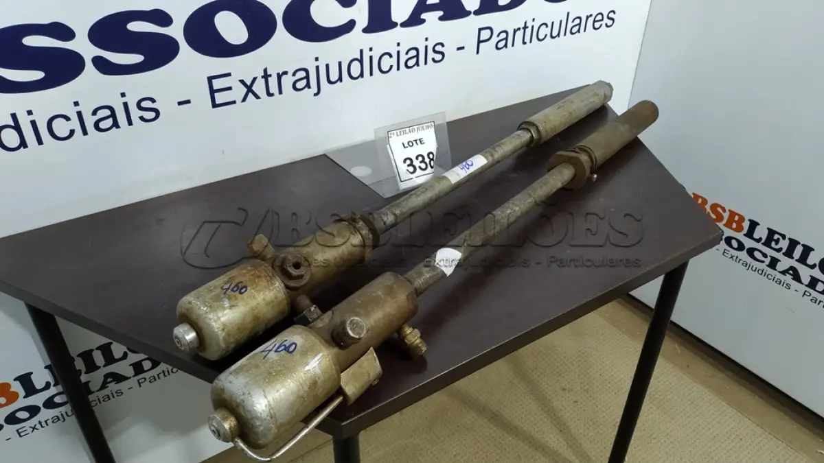 LOTE 338 - 02 BOMBAS DE ÓLEO PRA TAMBOR.(NO ESTADO) ATENÇÃO! FAZER A VISITAÇÃO ANTES DE ARREMATAR, NÃO SABEMOS SE FUNCIONA. LEILÃO NÃO TEM GARANTIA E NEM DEVOLUÇÃO, SUJEITO A POSSÍVEIS AVARIAS VISÍVEIS/OCULTAS E/OU AUSÊNCIA DE COMPONENTES.