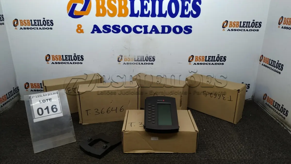 LOTE 016 - 05 MÓDULOS DE EXPANSÃO RETRO ILUMINADO MARCA PLYCOM. (NO ESTADO) ATENÇÃO! FAZER A VISITAÇÃO ANTES DE ARREMATAR, NÃO SABEMOS SE FUNCIONA, LEILÃO NÃO TEM GARANTIA E NEM DEVOLUÇÃO, SUJEITO A POSSÍVEIS AVARIAS VISÍVEIS/OCULTAS E/OU AUSÊNCIA DE COMPONENTES.