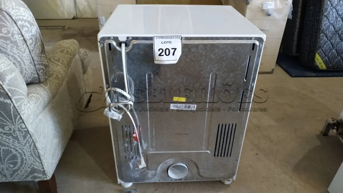 LOTE 207 - 01 SECADORA DE ROUPAS BRASTEMP. 220V. (NO ESTADO EM QUE SE ENCONTRA. SUJEITO A AVARIAS OCULTAS/VISÍVEIS.)  BH1652D