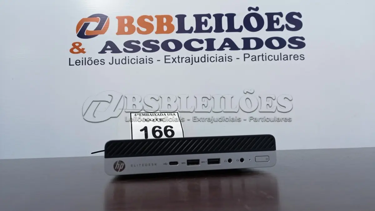 LOTE 166 - 01 HP ELITEDESK 705 G4SEM MEMORIA , SEM HD E SEM FONTE. (NO ESTADO EM QUE SE ENCONTRA. SUJEITO A AVARIAS OCULTAS/VISÍVEIS.) BD0548B