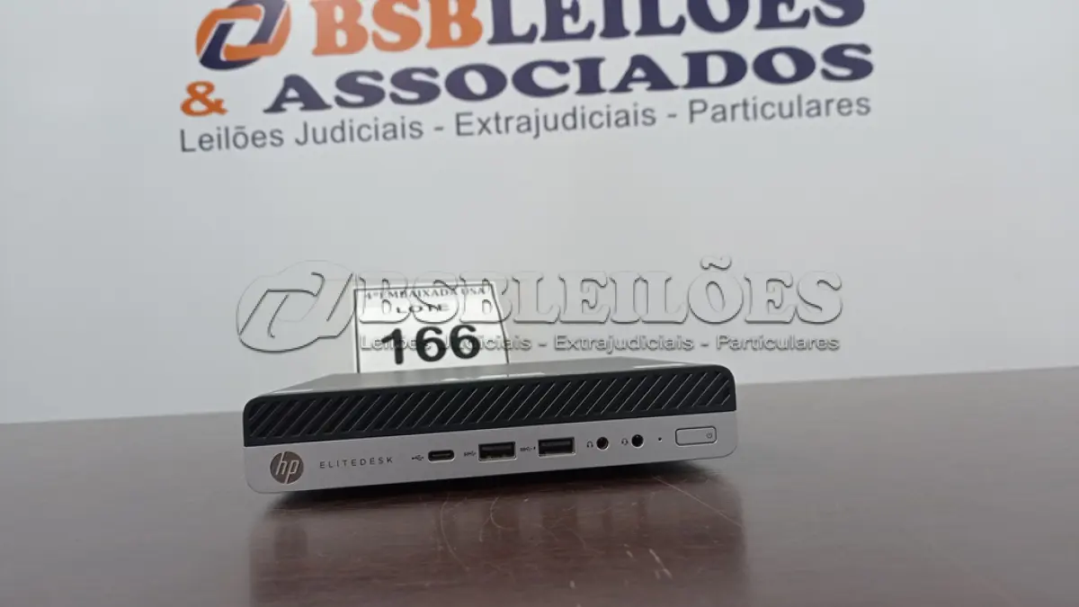 LOTE 166 - 01 HP ELITEDESK 705 G4SEM MEMORIA , SEM HD E SEM FONTE. (NO ESTADO EM QUE SE ENCONTRA. SUJEITO A AVARIAS OCULTAS/VISÍVEIS.) BD0548B