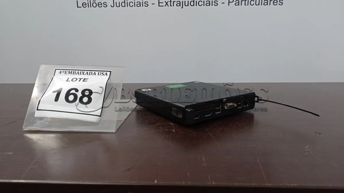 LOTE 168 - 01 HP ELITEDESK 705 G4 SEM MEMÓRIA, SEM HD E SEM FONTE. (NO ESTADO EM QUE SE ENCONTRA. SUJEITO A AVARIAS OCULTAS/VISÍVEIS.)  BD1069M