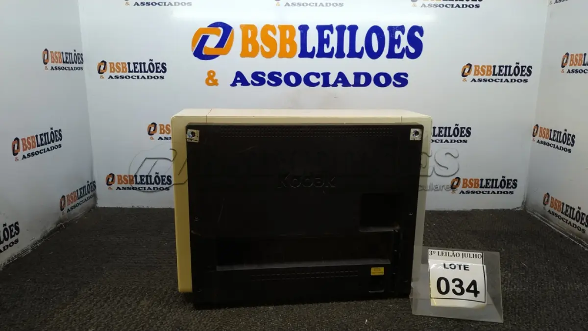 LOTE 034 - 01 SCANNER MODELO I4600 MARCA KPODAK. (NO ESTADO) ATENÇÃO! FAZER A VISITAÇÃO ANTES DE ARREMATAR, NÃO SABEMOS SE FUNCIONA, LEILÃO NÃO TEM GARANTIA E NEM DEVOLUÇÃO, SUJEITO A POSSÍVEIS AVARIAS VISÍVEIS/OCULTAS E/OU AUSÊNCIA DE COMPONENTES.