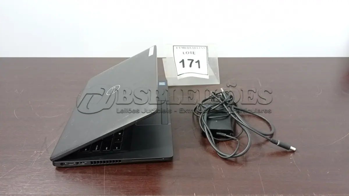 LOTE 171 - 01 DELL LAPTOP SEM HD E COM FONTE. (NO ESTADO EM QUE SE ENCONTRA. SUJEITO A AVARIAS OCULTAS/VISÍVEIS.) 619393