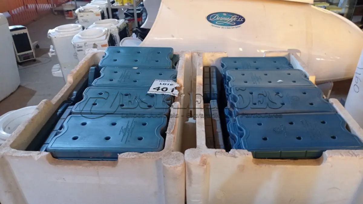LOTE 461 - 01 LOTE COM GRANDE QUANTIDADE DE BOLSAS DE GELO ARTIFICIAL. (NO ESTADO) ATENÇÃO! FAZER A VISITAÇÃO ANTES DE ARREMATAR, NÃO SABEMOS SE FUNCIONA, LEILÃO NÃO TEM GARANTIA E NEM DEVOLUÇÃO, SUJEITO A POSSÍVEIS AVARIAS VISÍVEIS/OCULTAS E/OU AUSÊNCIA DE COMPONENTES.