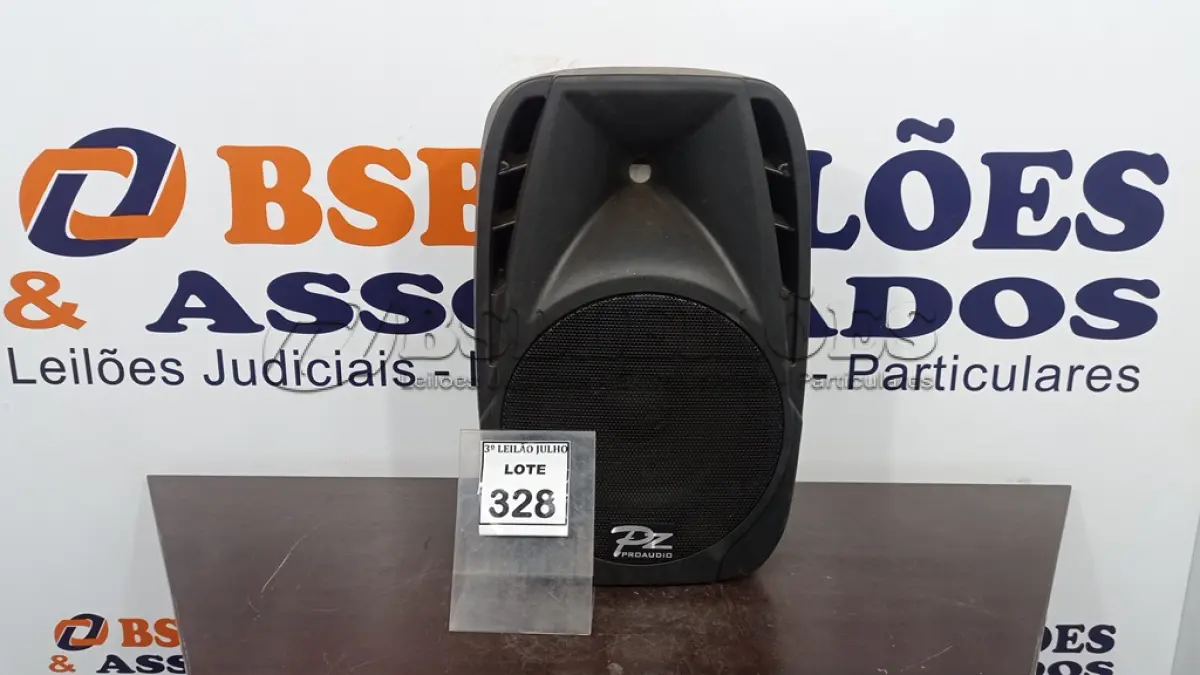 LOTE 328 - 01 CAIXA DE SOM PASSIVA PX-12. (NO ESTADO) ATENÇÃO! FAZER A VISITAÇÃO ANTES DE ARREMATAR, NÃO SABEMOS SE FUNCIONA. LEILÃO NÃO TEM GARANTIA E NEM DEVOLUÇÃO, SUJEITO A POSSÍVEIS AVARIAS VISÍVEIS/OCULTAS E/OU AUSÊNCIA DE COMPONENTES.
