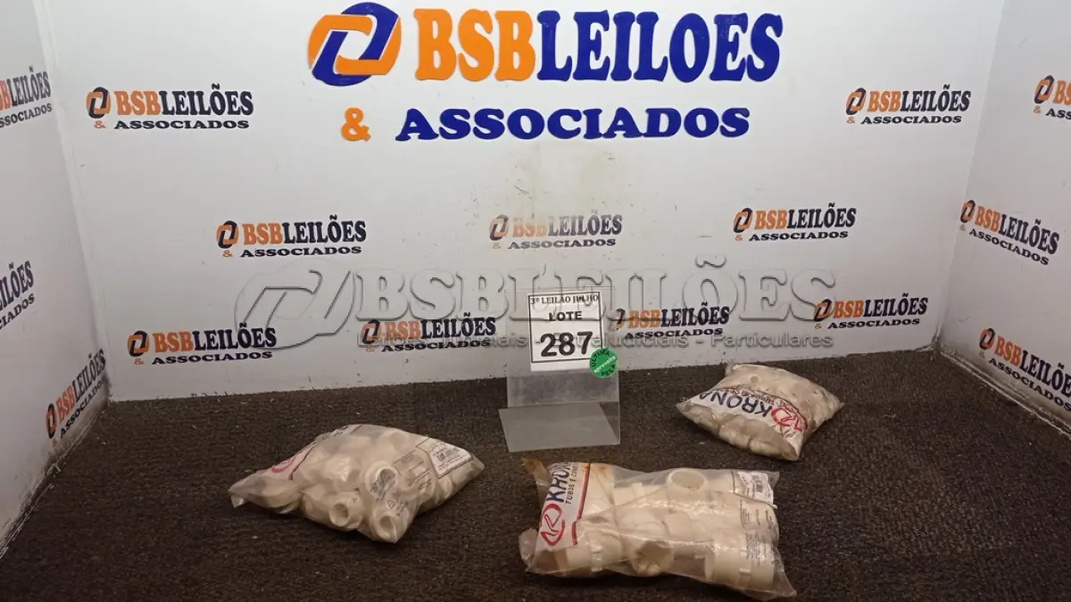 LOTE 287 - 60 PEÇAS DE NIPLE ROSCÁVEL E 20 PEÇAS DE UNIÃO ROSCÁVEL MARCA KRONA. (NO ESTADO) ATENÇÃO! FAZER A VISITAÇÃO ANTES DE ARREMATAR, NÃO SABEMOS SE FUNCIONA, LEILÃO NÃO TEM GARANTIA E NEM DEVOLUÇÃO, SUJEITO A POSSÍVEIS AVARIAS VISÍVEIS/OCULTAS E/OU AUSÊNCIA DE COMPONENTES.