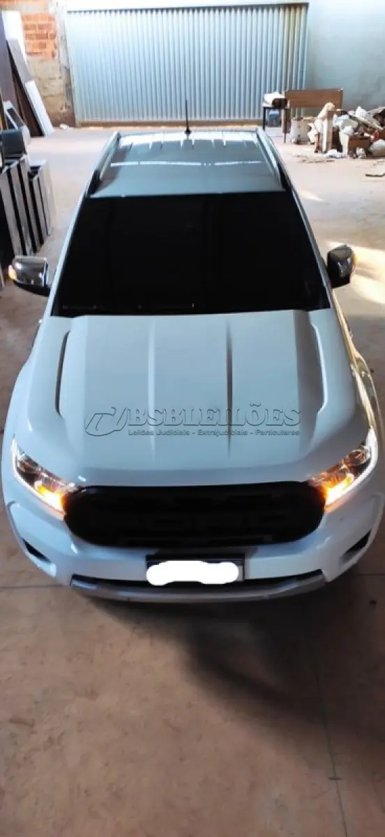 LOTE 461 - I/FORD RANGER LIMITED 3.2 4X4 CD DIESEL AUT. ANO 2019/2020 , COR BRANCA  (NO ESTADO)