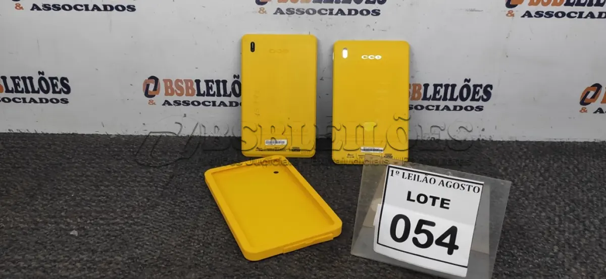 LOTE 054 - 02 TABLETS. (NO ESTADO) ATENÇÃO! FAZER A VISITAÇÃO ANTES DE ARREMATAR, NÃO SABEMOS SE FUNCIONA. LEILÃO NÃO TEM GARANTIA E NEM DEVOLUÇÃO, SUJEITO A POSSÍVEIS AVARIAS VISÍVEIS/OCULTAS E/OU AUSÊNCIA DE COMPONENTES.