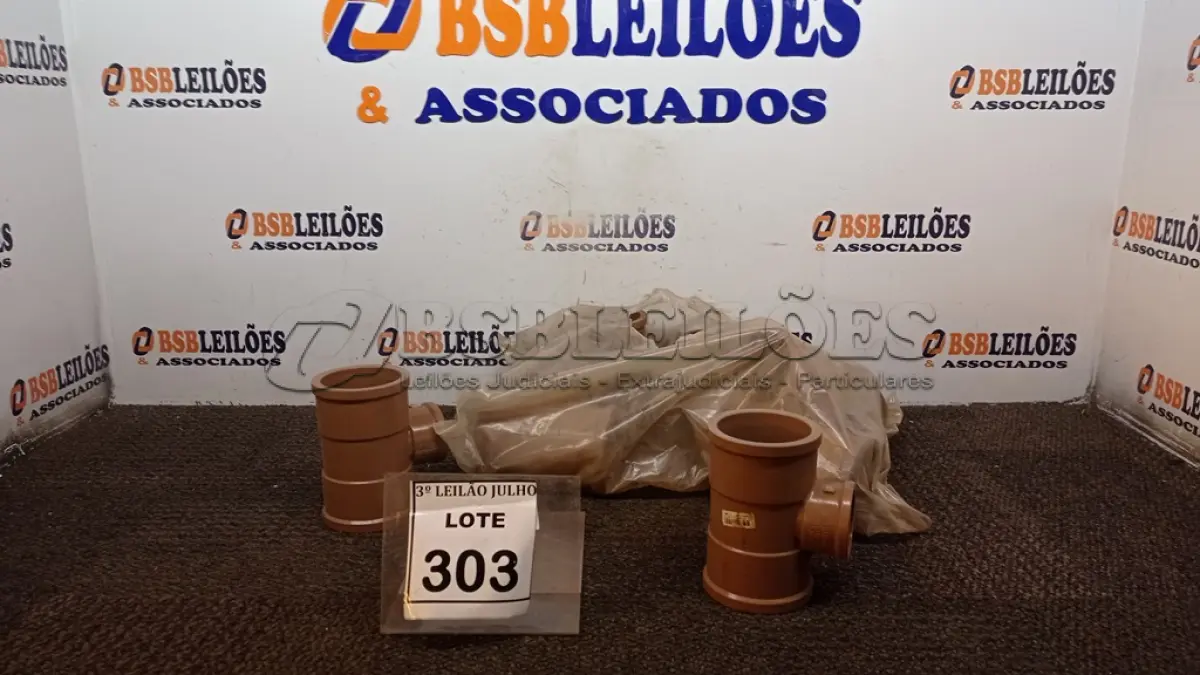 LOTE 303 - 10 TÊ-SOL 75-50 MARCA KRONA. (NO ESTADO) ATENÇÃO! FAZER A VISITAÇÃO ANTES DE ARREMATAR, NÃO SABEMOS SE FUNCIONA. LEILÃO NÃO TEM GARANTIA E NEM DEVOLUÇÃO, SUJEITO A POSSÍVEIS AVARIAS VISÍVEIS/OCULTAS E/OU AUSÊNCIA DE COMPONENTES.
