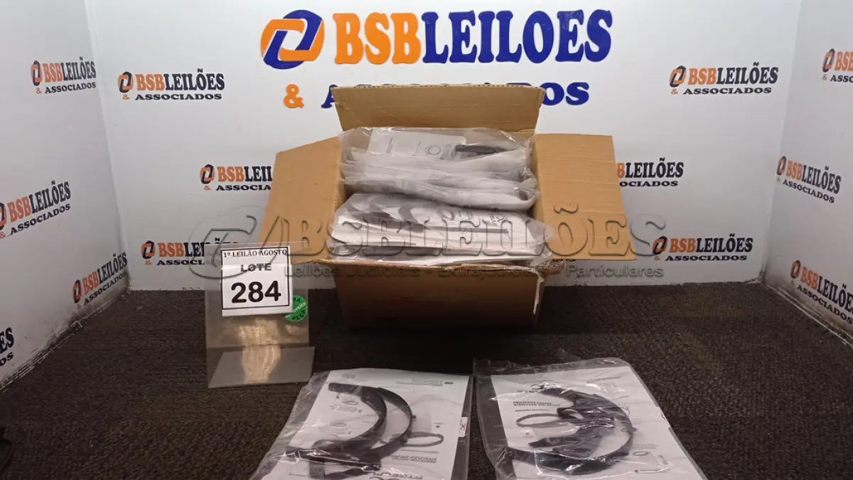 LOTE 284 - 25 PROTETORES FACIAL STEELFLEX STF-PFS50. (NO ESTADO) ATENÇÃO! FAZER A VISITAÇÃO ANTES DE ARREMATAR, NÃO SABEMOS SE FUNCIONA, LEILÃO NÃO TEM GARANTIA E NEM DEVOLUÇÃO, SUJEITO A POSSÍVEIS AVARIAS VISÍVEIS/OCULTAS E/OU AUSÊNCIA DE COMPONENTES.