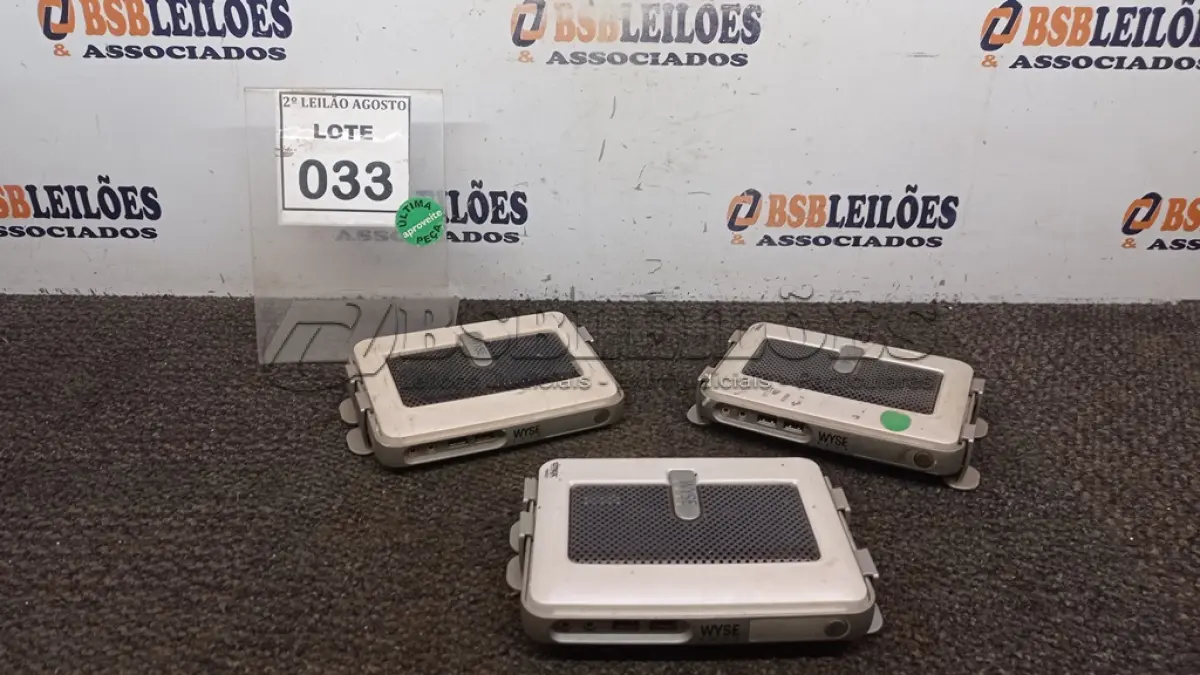 LOTE 033 - 03 MINIS CPU WYSE. (NO ESTADO) ATENÇÃO! FAZER A VISITAÇÃO ANTES DE ARREMATAR, NÃO SABEMOS SE FUNCIONA, LEILÃO NÃO TEM GARANTIA E NEM DEVOLUÇÃO, SUJEITO A POSSÍVEIS AVARIAS VISÍVEIS/OCULTAS E/OU AUSÊNCIA DE COMPONENTES.