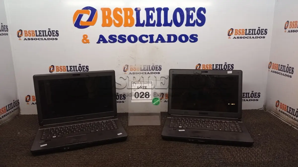 LOTE 028 - 02 NOTEBOOKS MARCA POSITIVO. (NO ESTADO) ATENÇÃO! FAZER A VISITAÇÃO ANTES DE ARREMATAR, NÃO SABEMOS SE FUNCIONA, LEILÃO NÃO TEM GARANTIA E NEM DEVOLUÇÃO, SUJEITO A POSSÍVEIS AVARIAS VISÍVEIS/OCULTAS E/OU AUSÊNCIA DE COMPONENTES.