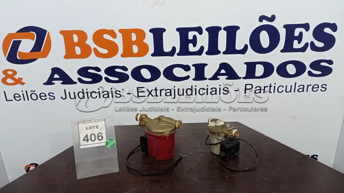 LOTE 406 - 02 MOTO BOMBAS. (NO ESTADO) ATENÇÃO! FAZER A VISITAÇÃO ANTES DE ARREMATAR, NÃO SABEMOS SE FUNCIONA. LEILÃO NÃO TEM GARANTIA E NEM DEVOLUÇÃO, SUJEITO A POSSÍVEIS AVARIAS VISÍVEIS/OCULTAS E/OU AUSÊNCIA DE COMPONENTES.