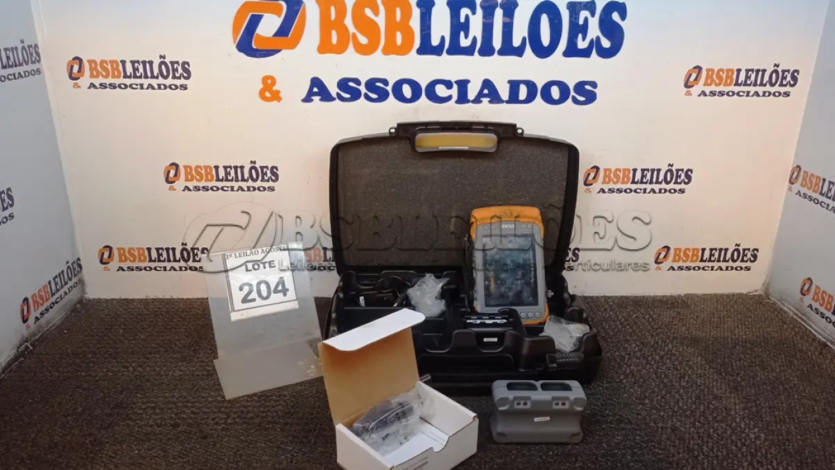 LOTE 204 - 01 DISPOSITIVO DE COLETA DE DADOS JUNIPER SYSTEMS MESA RUGGED NOTPAD. (NO ESTADO) ATENÇÃO! FAZER A VISITAÇÃO ANTES DE ARREMATAR, NÃO SABEMOS SE FUNCIONA, LEILÃO NÃO TEM GARANTIA E NEM DEVOLUÇÃO, SUJEITO A POSSÍVEIS AVARIAS VISÍVEIS/OCULTAS E/OU AUSÊNCIA DE COMPONENTES.