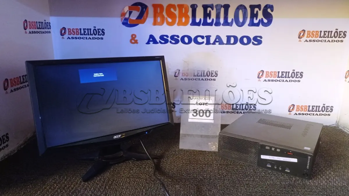 LOTE 300 - 01 CPU I3 6° GERAÇÃO, DDR4, 4RAM, HD500NE 01 MONITOR ACER. (NO ESTADO) ATENÇÃO! FAZER A VISITAÇÃO ANTES DE ARREMATAR, NÃO SABEMOS SE FUNCIONA, LEILÃO NÃO TEM GARANTIA E NEM DEVOLUÇÃO, SUJEITO A POSSÍVEIS AVARIAS VISÍVEIS/OCULTAS E/OU AUSÊNCIA DE COMPONENTES.