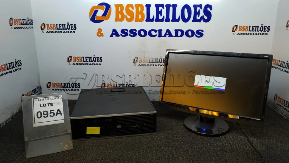 LOTE 095 - 01 CPU CORE 2 QUAD, 2G, HD 500 E 01 MONITOR HP. (NO ESTADO) ATENÇÃO! FAZER A VISITAÇÃO ANTES DE ARREMATAR, NÃO SABEMOS SE FUNCIONA, LEILÃO NÃO TEM GARANTIA E NEM DEVOLUÇÃO, SUJEITO A POSSÍVEIS AVARIAS VISÍVEIS/OCULTAS E/OU AUSÊNCIA DE COMPONENTES.
