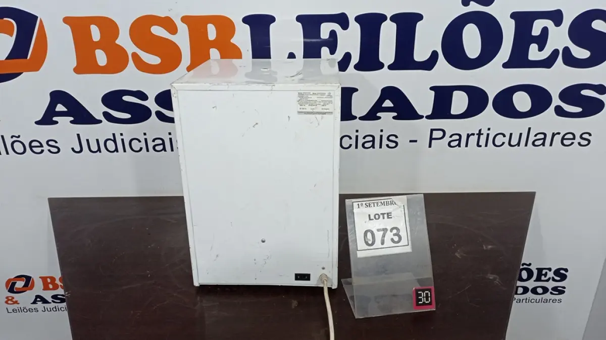 01 ESTUFA DE ESTERILIZAÇÃO E SECAGEM. (NO ESTADO) ATENÇÃO! FAZER A VISITAÇÃO ANTES DE ARREMATAR, NÃO SABEMOS SE FUNCIONA, LEILÃO NÃO TEM GARANTIA E NEM DEVOLUÇÃO, SUJEITO A POSSÍVEIS AVARIAS VISÍVEIS/OCULTAS E/OU AUSÊNCIA DE COMPONENTES.
