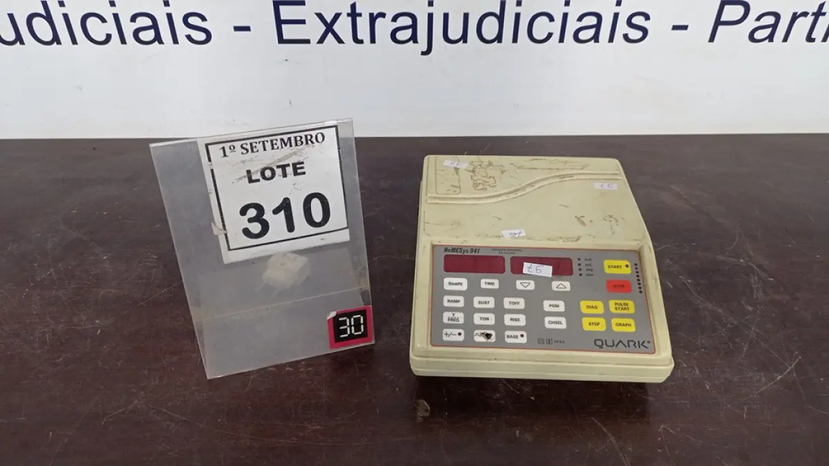 01 GERADOR UNIVERSAL DE PULSOS. (NO ESTADO) ATENÇÃO! FAZER A VISITAÇÃO ANTES DE ARREMATAR, NÃO SABEMOS SE FUNCIONA, LEILÃO NÃO TEM GARANTIA E NEM DEVOLUÇÃO, SUJEITO A POSSÍVEIS AVARIAS VISÍVEIS/OCULTAS E/OU AUSÊNCIA DE COMPONENTES.