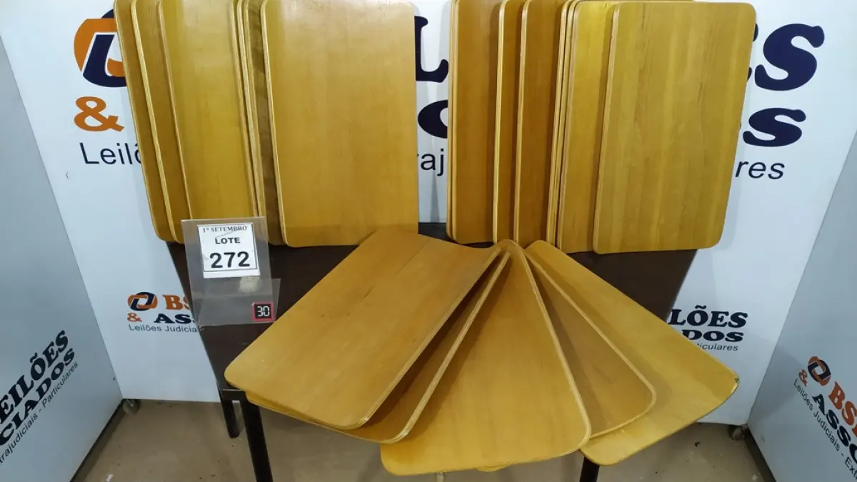 20 PLACAS DE MADEIRA. (NO ESTADO) ATENÇÃO! FAZER A VISITAÇÃO ANTES DE ARREMATAR, NÃO SABEMOS SE FUNCIONA, LEILÃO NÃO TEM GARANTIA E NEM DEVOLUÇÃO, SUJEITO A POSSÍVEIS AVARIAS VISÍVEIS/OCULTAS E/OU AUSÊNCIA DE COMPONENTES.