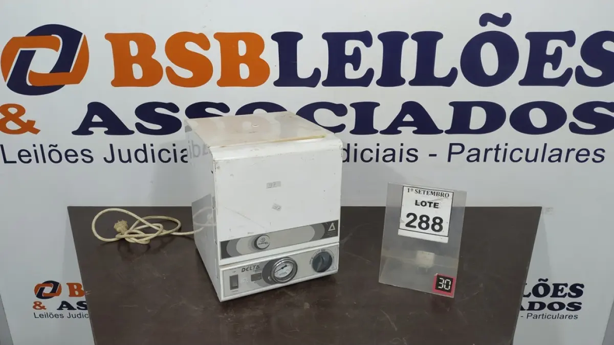 01 ESTUFA DE ESTERILIZAÇÃO E SECAGEM. (NO ESTADO) ATENÇÃO! FAZER A VISITAÇÃO ANTES DE ARREMATAR, NÃO SABEMOS SE FUNCIONA, LEILÃO NÃO TEM GARANTIA E NEM DEVOLUÇÃO, SUJEITO A POSSÍVEIS AVARIAS VISÍVEIS/OCULTAS E/OU AUSÊNCIA DE COMPONENTES.