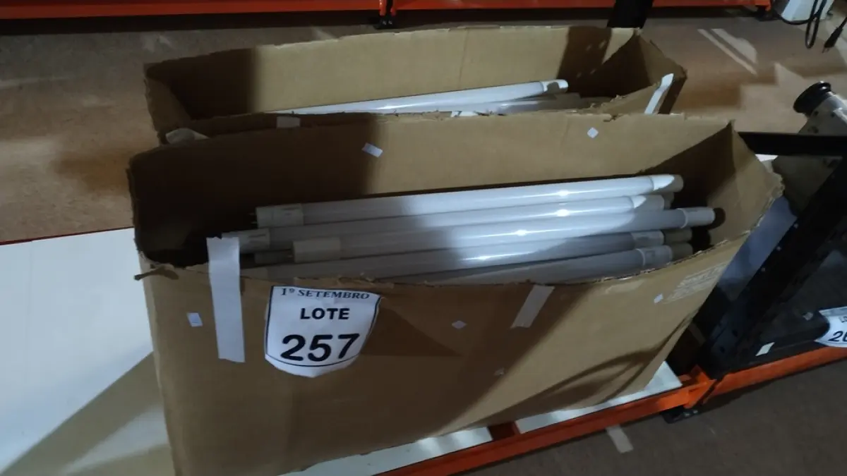 01 LOTE COM GRANDE QUANTIDADE DE LÂMPADAS LED. (NO ESTADO) ATENÇÃO! FAZER A VISITAÇÃO ANTES DE ARREMATAR, NÃO SABEMOS SE FUNCIONA, LEILÃO NÃO TEM GARANTIA E NEM DEVOLUÇÃO, SUJEITO A POSSÍVEIS AVARIAS VISÍVEIS/OCULTAS E/OU AUSÊNCIA DE COMPONENTES.
