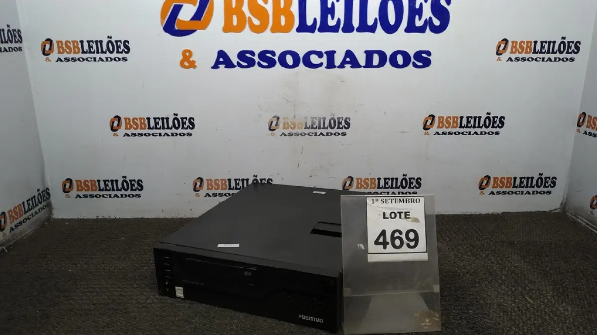 01 CPU MARCA POSITIVO COM 8GB MEMORIA COM SSD E HD. (NO ESTADO) ATENÇÃO! FAZER A VISITAÇÃO ANTES DE ARREMATAR, NÃO SABEMOS SE FUNCIONA, LEILÃO NÃO TEM GARANTIA E NEM DEVOLUÇÃO, SUJEITO A POSSÍVEIS AVARIAS VISÍVEIS/OCULTAS E/OU AUSÊNCIA DE COMPONENTES.