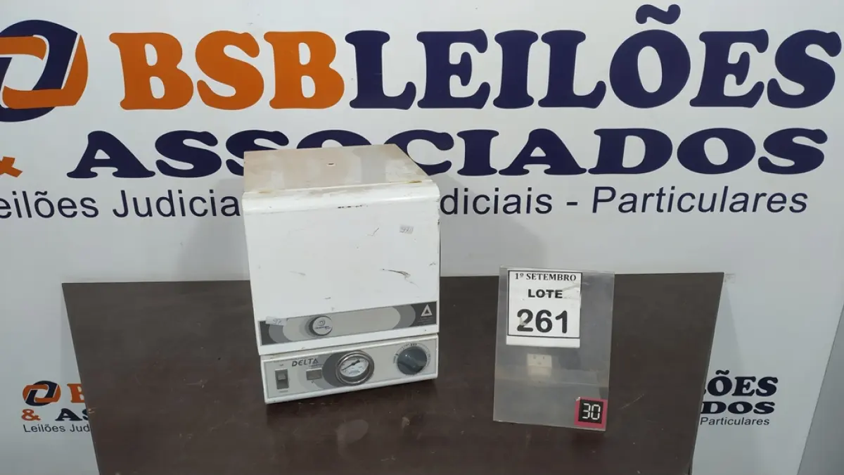 01 ESTUFA DE ESTERILIZAÇÃO E SECAGEM. (NO ESTADO) ATENÇÃO! FAZER A VISITAÇÃO ANTES DE ARREMATAR, NÃO SABEMOS SE FUNCIONA, LEILÃO NÃO TEM GARANTIA E NEM DEVOLUÇÃO, SUJEITO A POSSÍVEIS AVARIAS VISÍVEIS/OCULTAS E/OU AUSÊNCIA DE COMPONENTES.