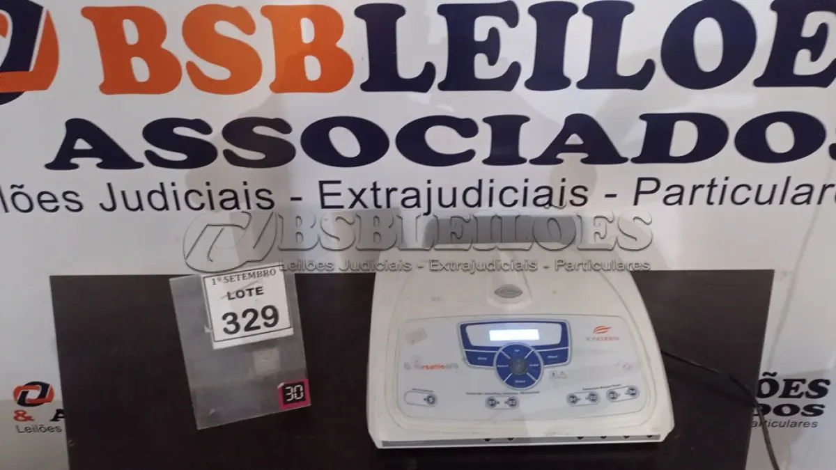 LOTE 329 - 01 EQUIPAMENTO DE ESTIMULAÇÃO MUSCULAR RUSSO. (NO ESTADO) ATENÇÃO! FAZER A VISITAÇÃO ANTES DE ARREMATAR, NÃO SABEMOS SE FUNCIONA, LEILÃO NÃO TEM GARANTIA E NEM DEVOLUÇÃO, SUJEITO A POSSÍVEIS AVARIAS VISÍVEIS/OCULTAS E/OU AUSÊNCIA DE COMPONENTES.