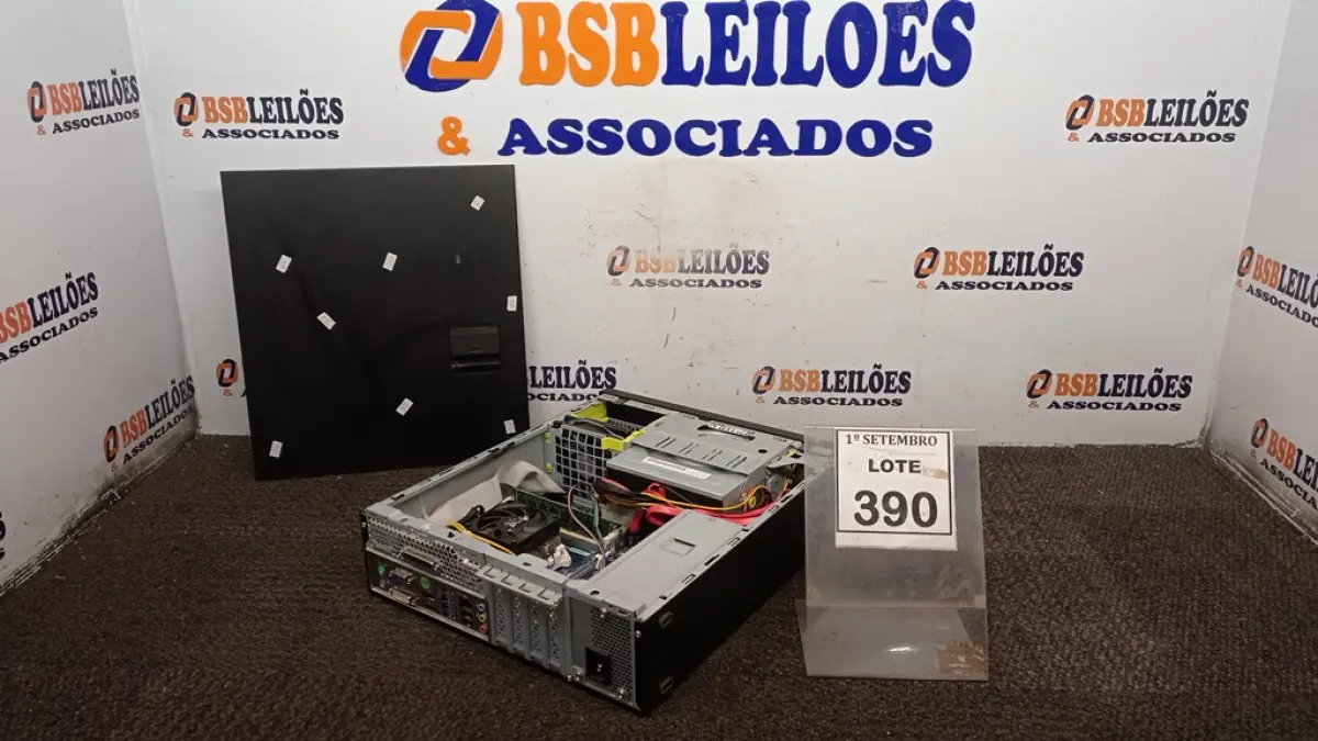 01 CPU MARCA POSITIVO COM 8GB MEMORIA COM SSD E HD. (NO ESTADO) ATENÇÃO! FAZER A VISITAÇÃO ANTES DE ARREMATAR, NÃO SABEMOS SE FUNCIONA, LEILÃO NÃO TEM GARANTIA E NEM DEVOLUÇÃO, SUJEITO A POSSÍVEIS AVARIAS VISÍVEIS/OCULTAS E/OU AUSÊNCIA DE COMPONENTES.