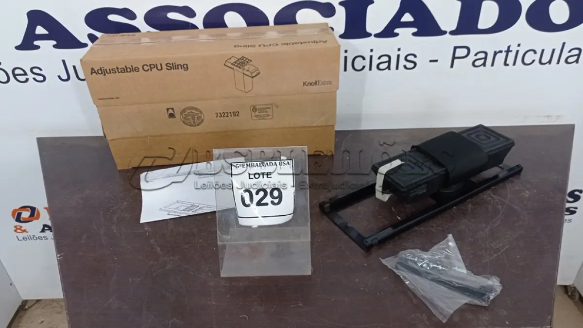LOTE 029 - 01 ADJUSTABLE CPU SLING (SURPORTE PARA CPU). (NO ESTADO EM QUE SE ENCONTRA. SUJEITO A AVARIAS OCULTAS/VISÍVEIS.)