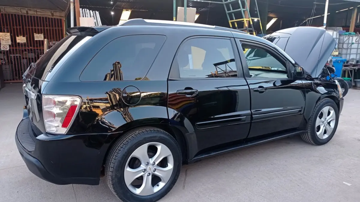 01 I/CHEVROLET EQUINOX LT, ANO 2005, COR PRETA, GASOLINA, AUTOMÁTICA (NO ESTADO).