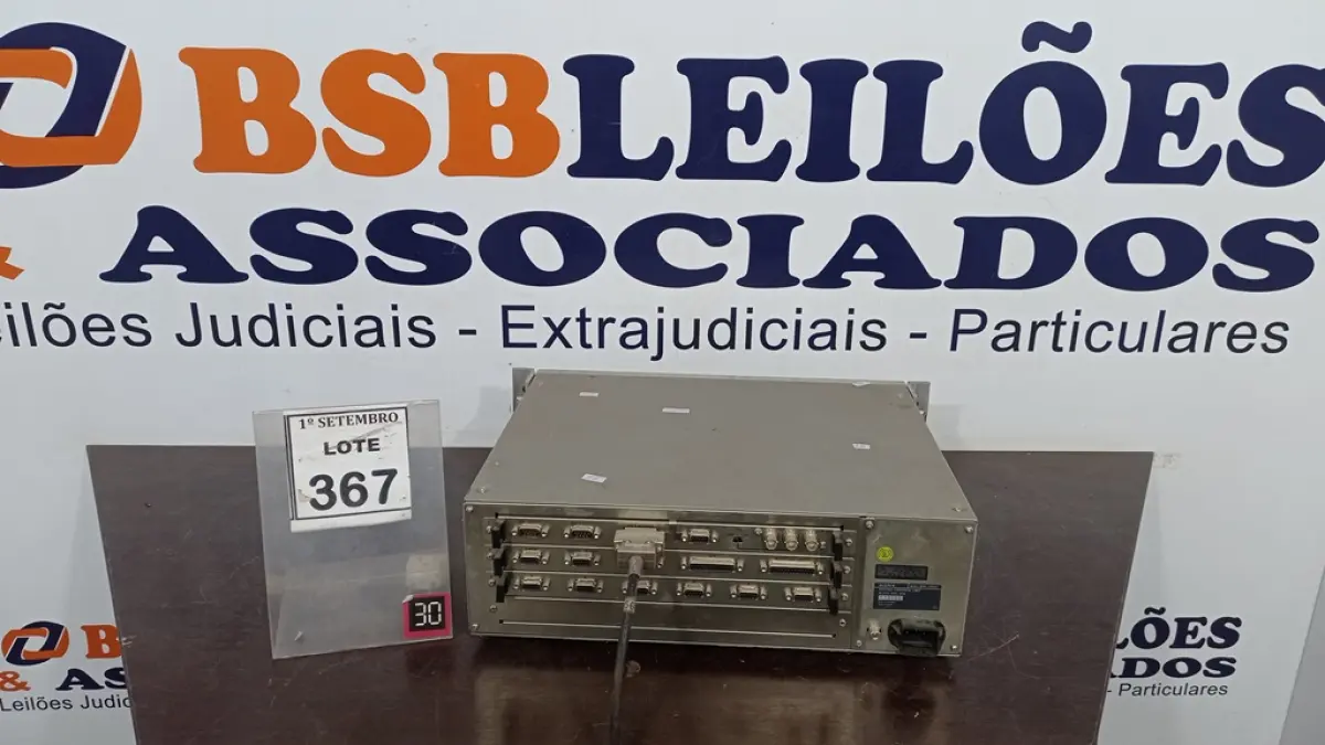 01 UNIDADE DE CONTROLE DE EDIÇÃO. (NO ESTADO) ATENÇÃO! FAZER A VISITAÇÃO ANTES DE ARREMATAR, NÃO SABEMOS SE FUNCIONA, LEILÃO NÃO TEM GARANTIA E NEM DEVOLUÇÃO, SUJEITO A POSSÍVEIS AVARIAS VISÍVEIS/OCULTAS E/OU AUSÊNCIA DE COMPONENTES.