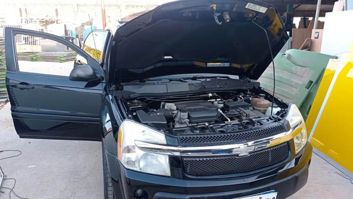 01 I/CHEVROLET EQUINOX LT, ANO 2005, COR PRETA, GASOLINA, AUTOMÁTICA (NO ESTADO).