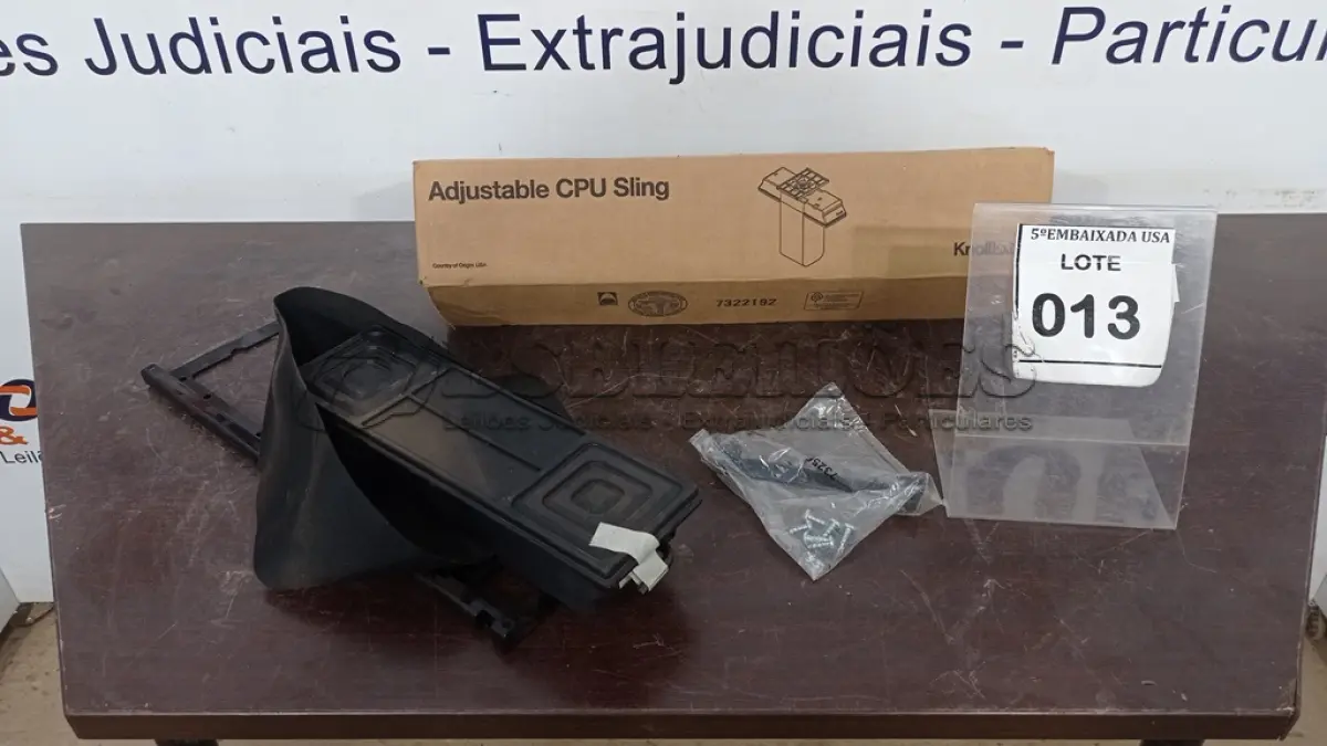 LOTE 013 - 01 ADJUSTABLE CPU SLING (SURPORTE PARA CPU). (NO ESTADO EM QUE SE ENCONTRA. SUJEITO A AVARIAS OCULTAS/VISÍVEIS.)